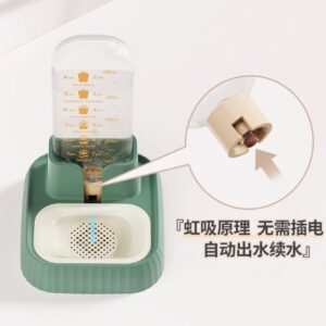 貓咪自動飲水器無線不插電活水循環不濕嘴餵食器寵物喝水機盆水碗